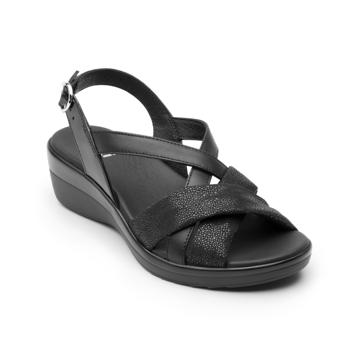 Sandalia Casual Flexi para Mujer Estilo 116001 Negro