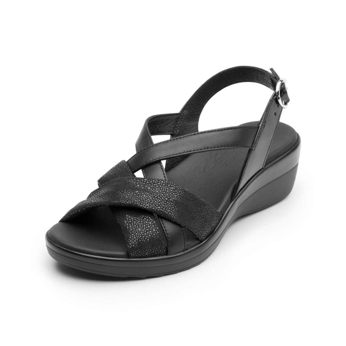 Sandalia Casual Flexi para Mujer Estilo 116001 Negro