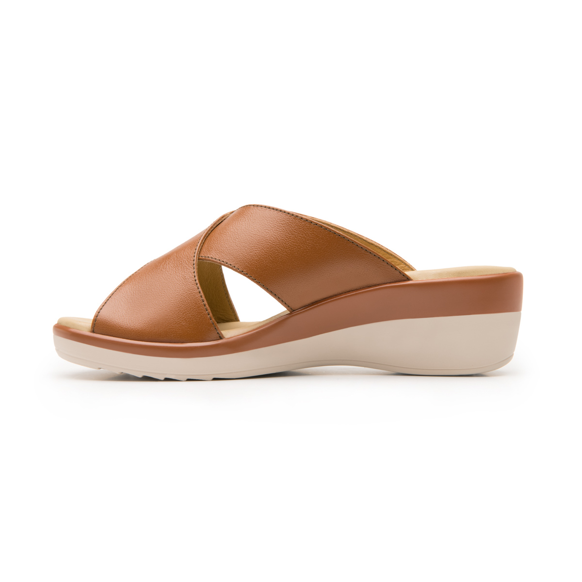 Sandalia Casual Flexi para Mujer Estilo 116007 Café