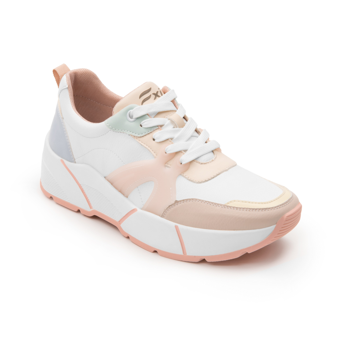 Sneaker Urbano Flexi para Mujer con Fxi Estilo 116401 Pastel