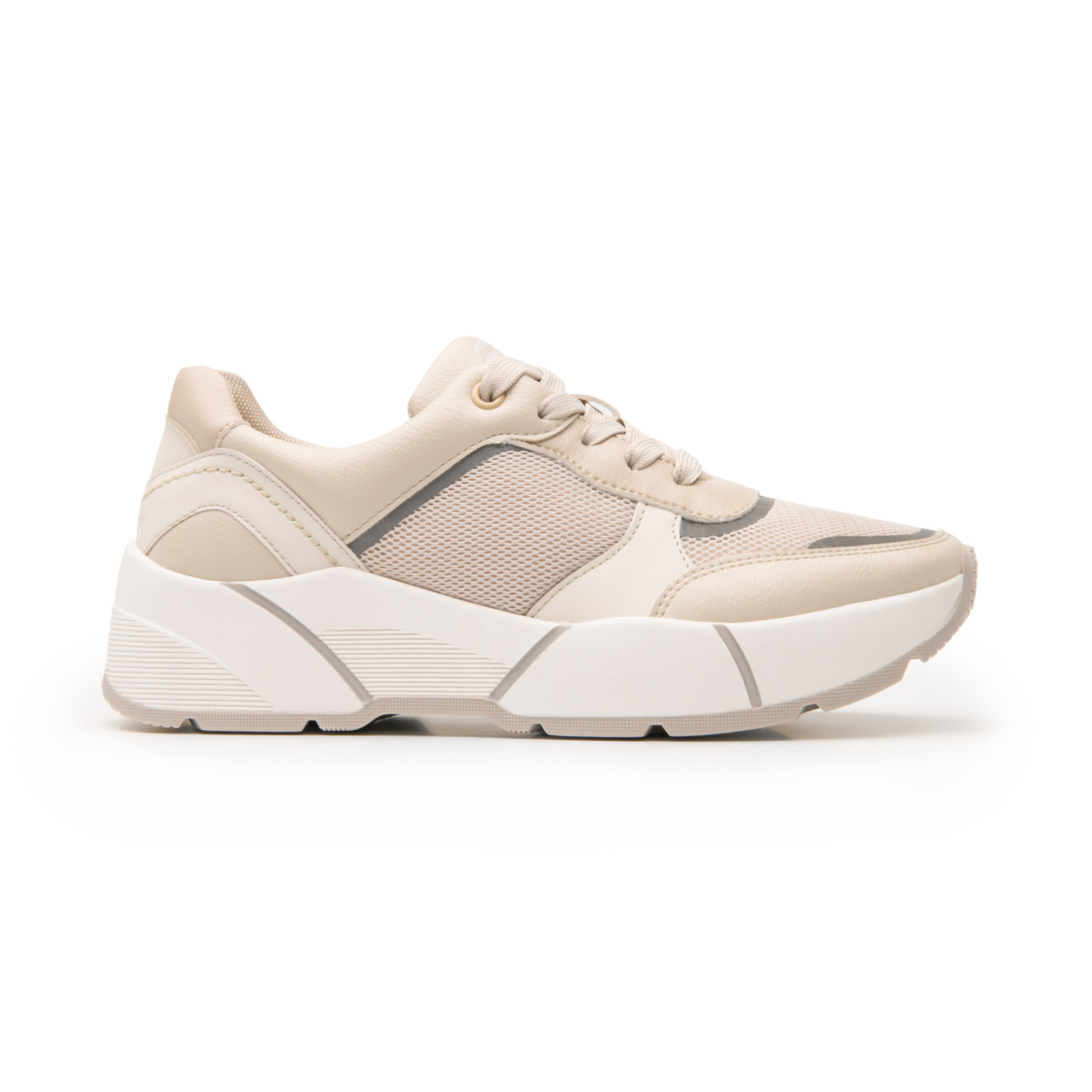 Sneaker Urbano Flexi para Mujer con Fxi Estilo 116403 Beige