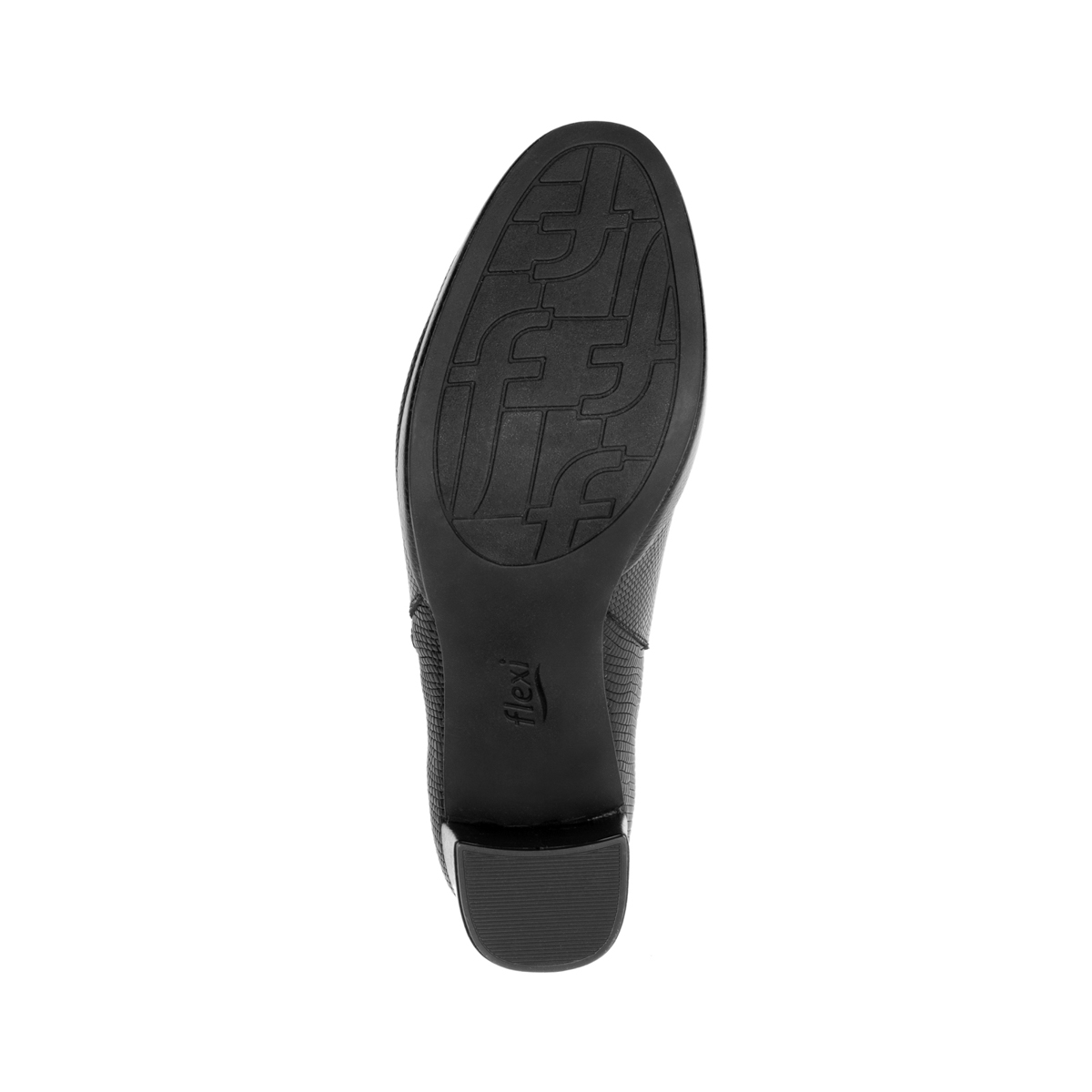 Women's Bootie with External Zipper Style 118901 Black