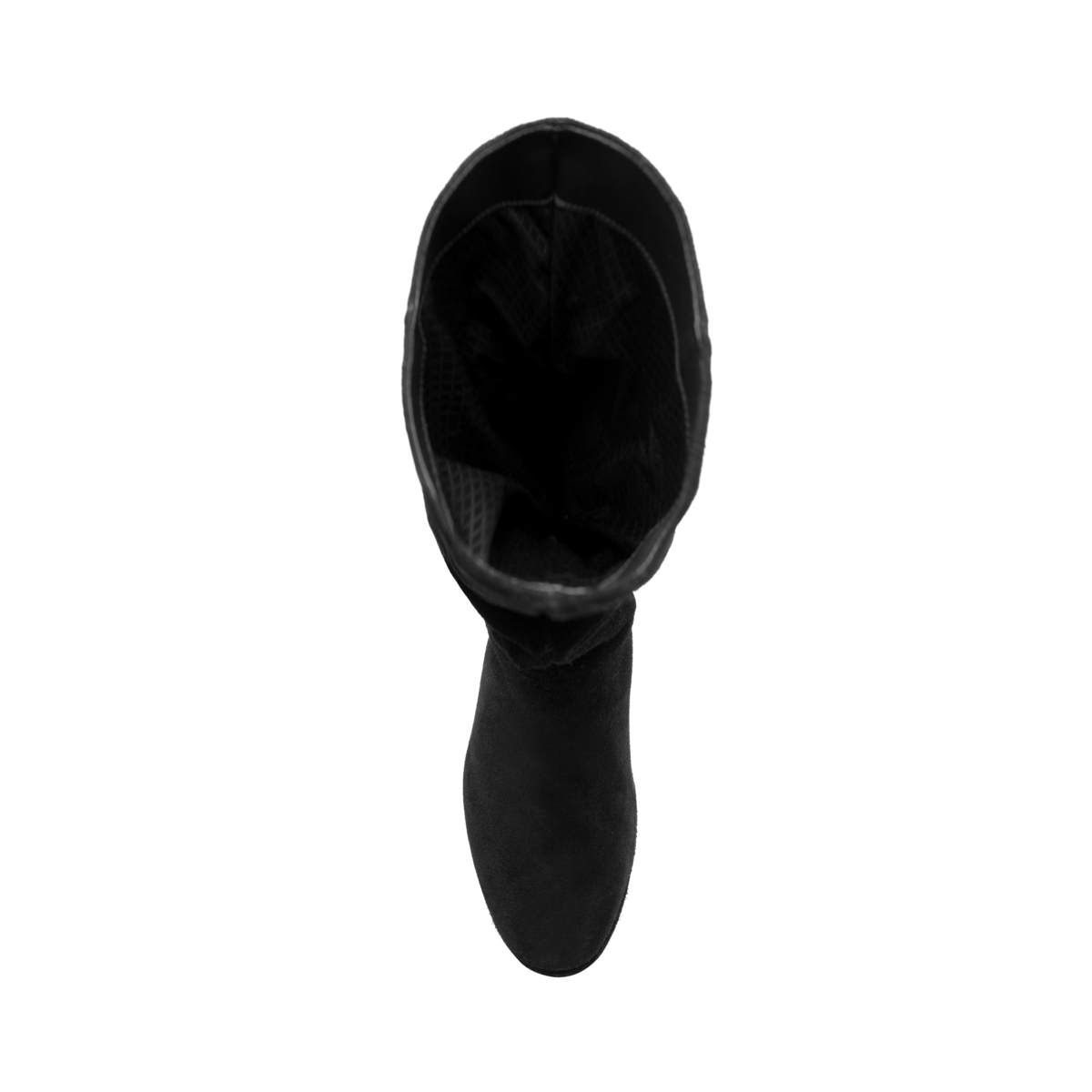 Women's Boot with Internal Zipper Style 118905 Black
