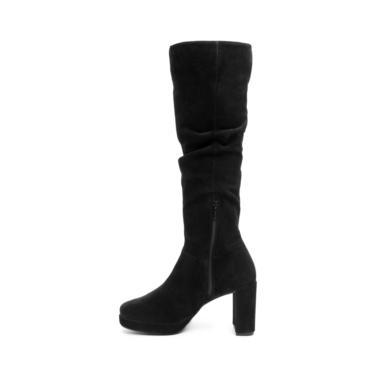 Women's Boot with Internal Zipper Style 118905 Black