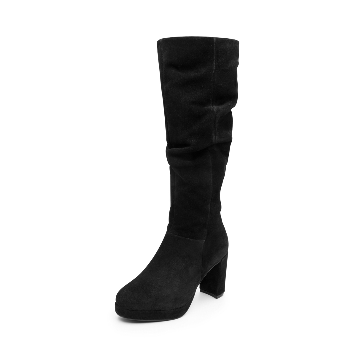 Women's Boot with Internal Zipper Style 118905 Black
