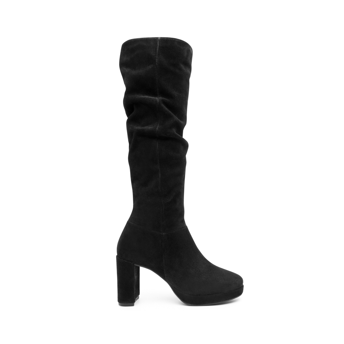 Women's Boot with Internal Zipper Style 118905 Black