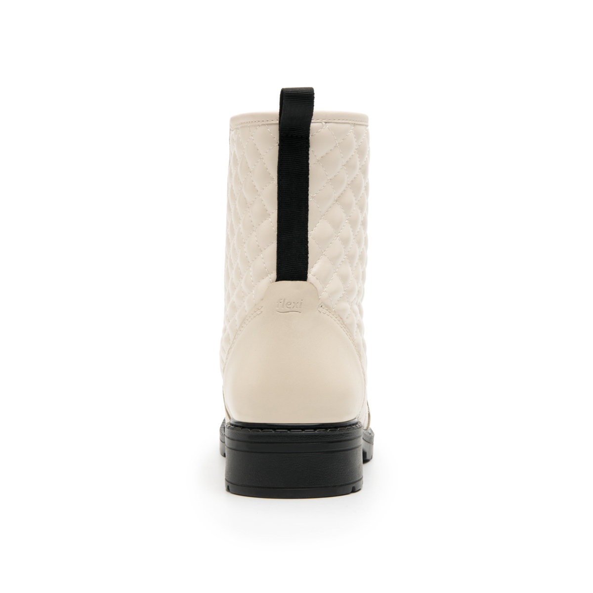 Women's Boot with Inner Zipper Style 119101 Cream