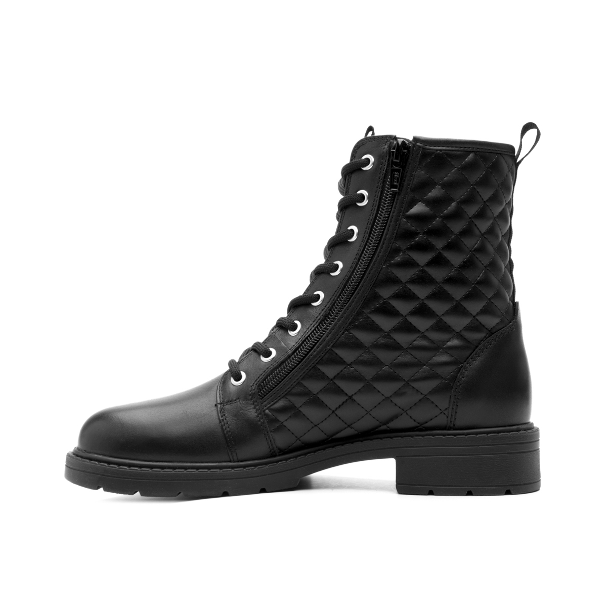 Women's Boot with Internal Zipper Style 119101 Black