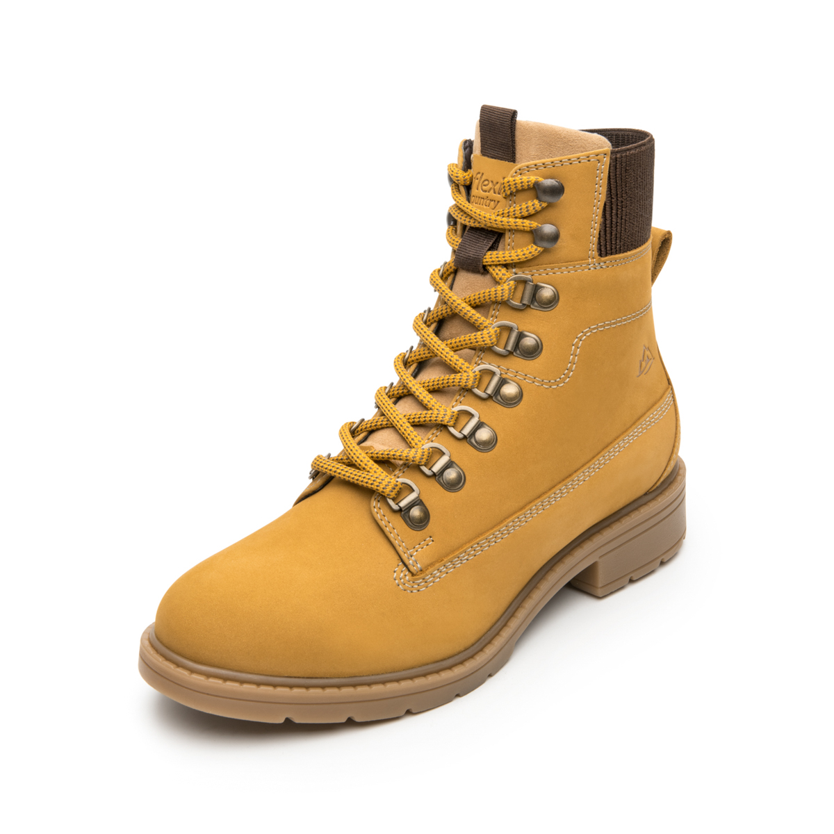 Women's Water Resistant Flexi Country Boot Style 119102 Wheat