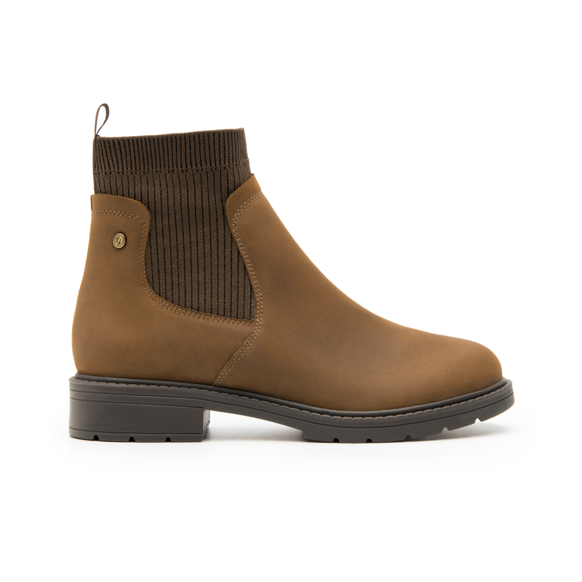 Bota Flexi para Mujer con Autoajuste Estilo 119103 Tan