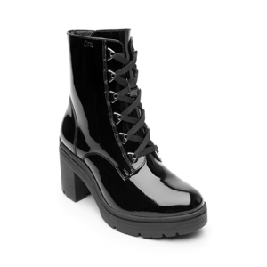Women's Boot with Inner Zipper Style 119601 Black