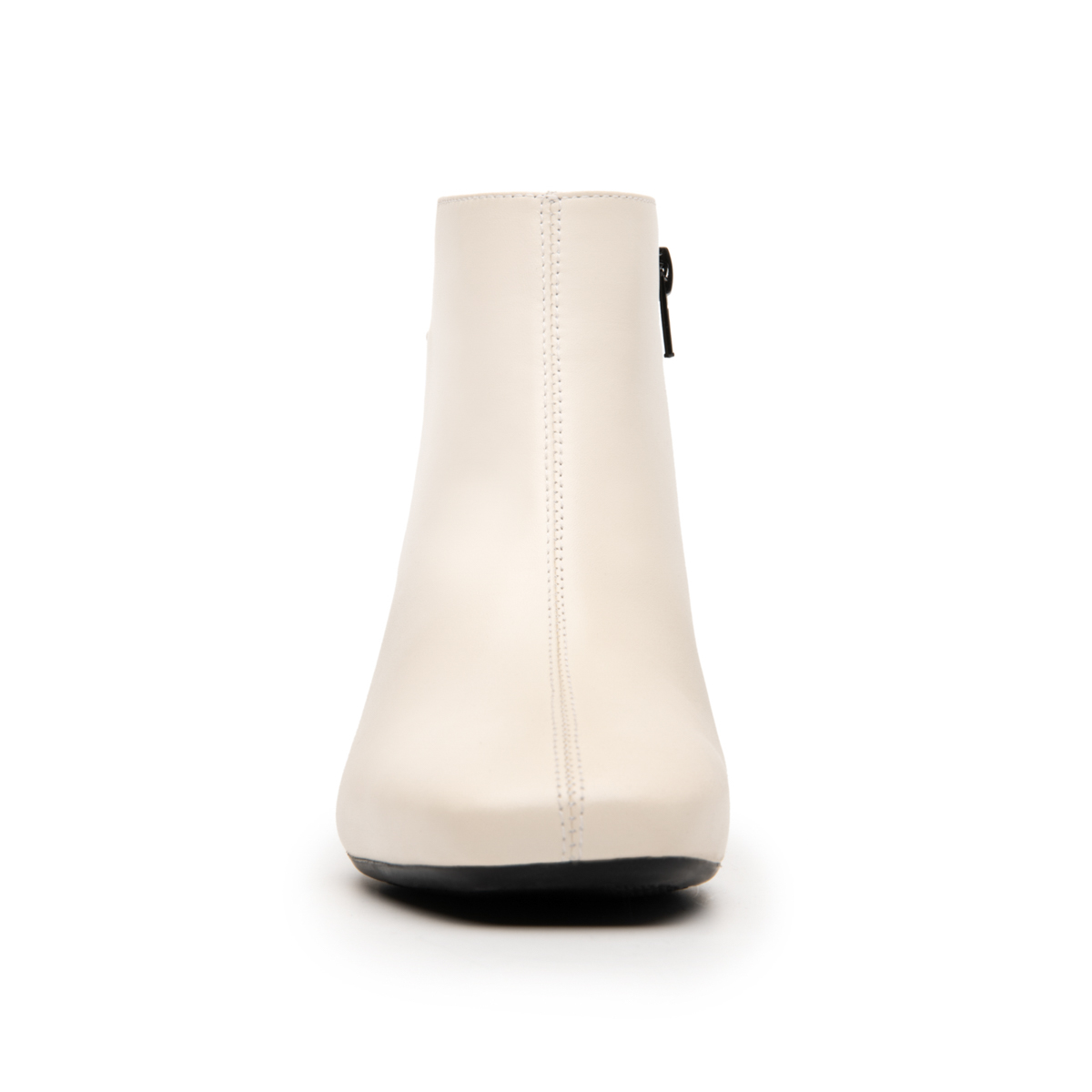 Women's Ankle Boots with Internal Zipper Style 119703 Beige