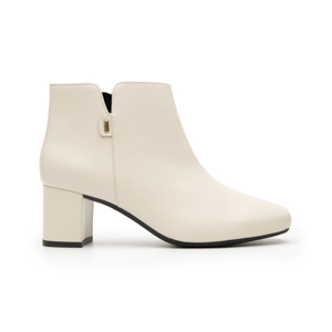 Women's Leather Ankle <em class="search-results-highlight">Boots</em> with Internal Zipper Style 119706 Beige