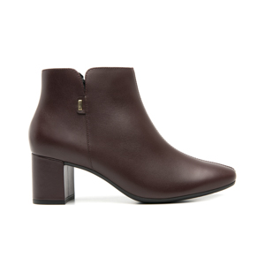 Women's Leather Ankle <em class="search-results-highlight">Boots</em> with Internal Zipper Style 119706 Wine