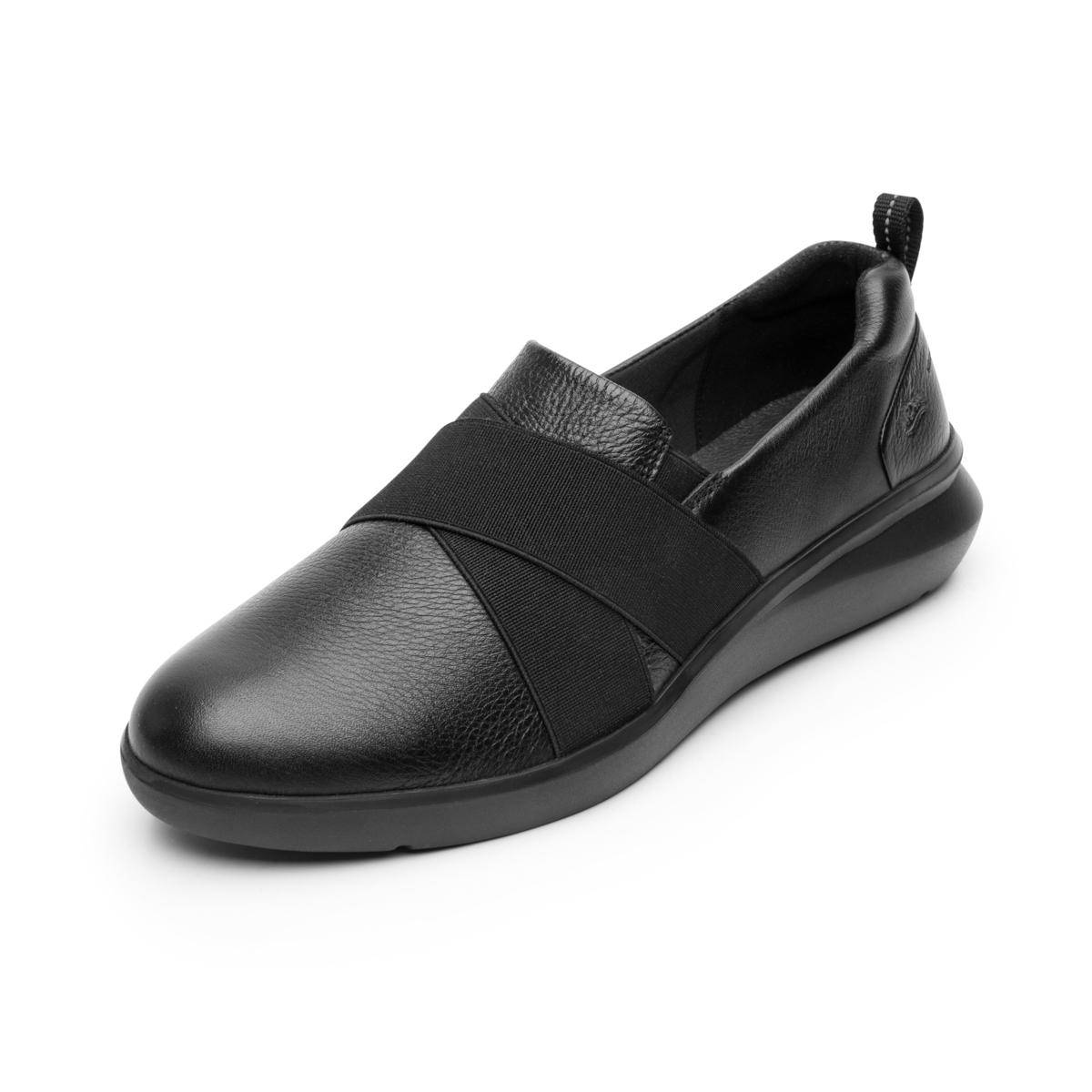 Slip On Con Elástico Flexi para Mujer con Suela Extra Ligera Estilo 119801 Negro