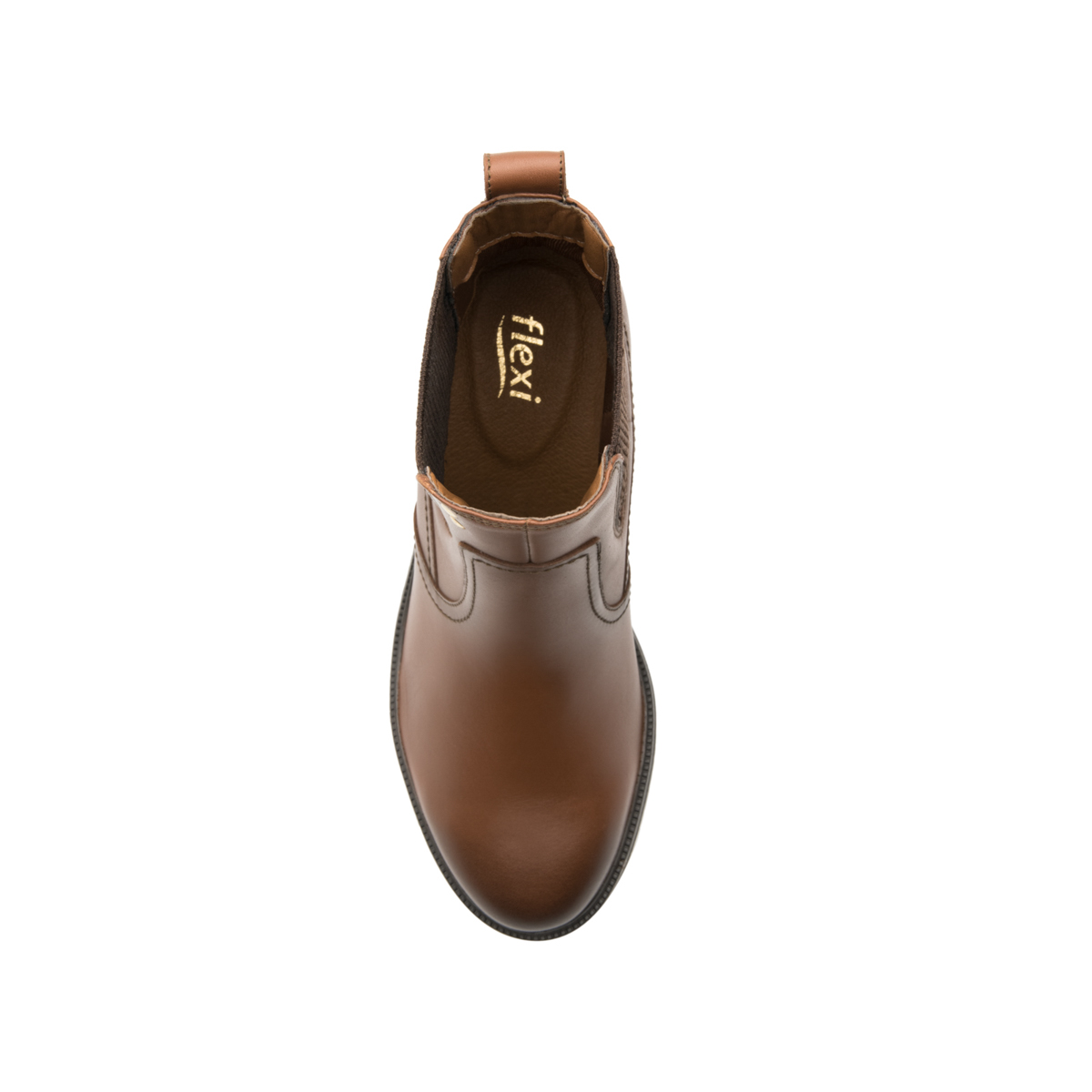 Women's Elastic Boot Style 120503 Tan