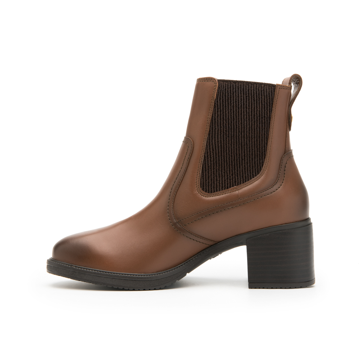 Women's Elastic Boot Style 120503 Tan