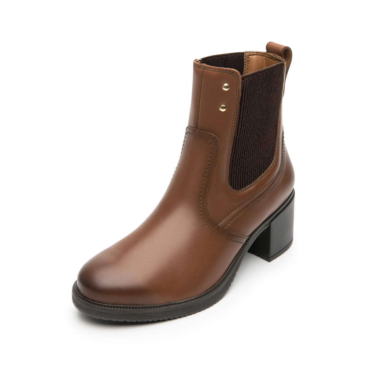 Women's Elastic Boot Style 120503 Tan