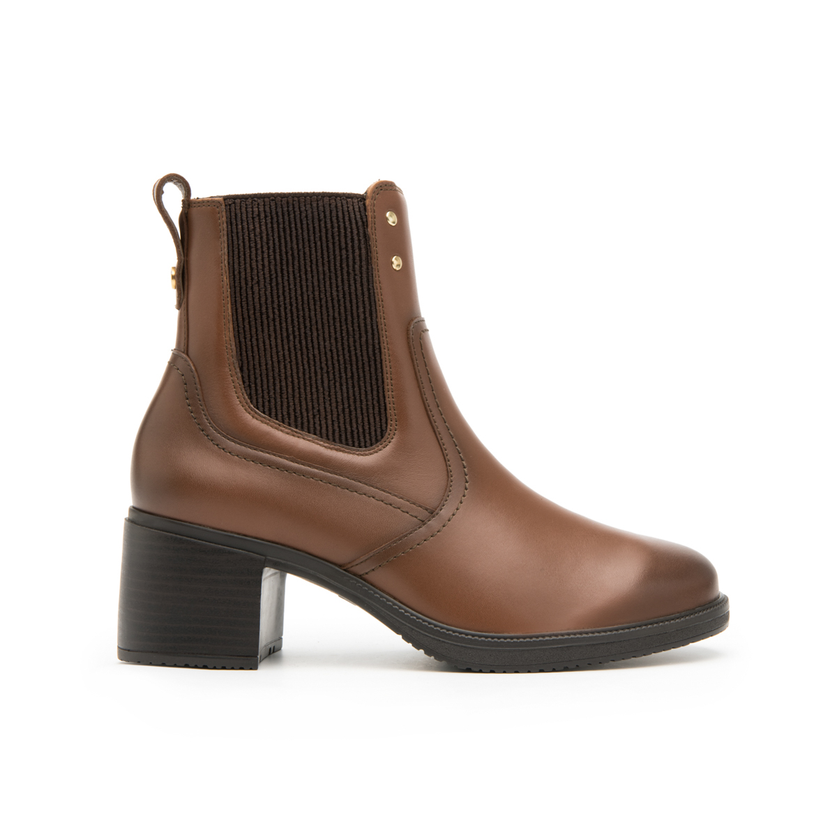 Women's Elastic Boot Style 120503 Tan