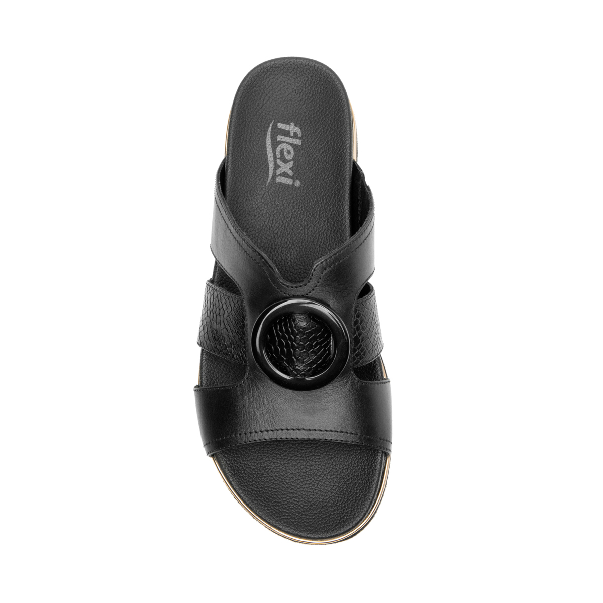 Women's Sandal with Anatomic Insole Style 122901 Black