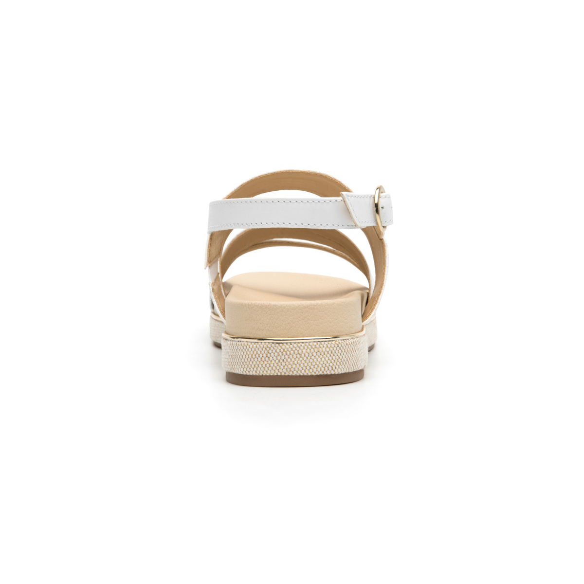 Women's Sandal with Anatomic Insole Style 122903 White