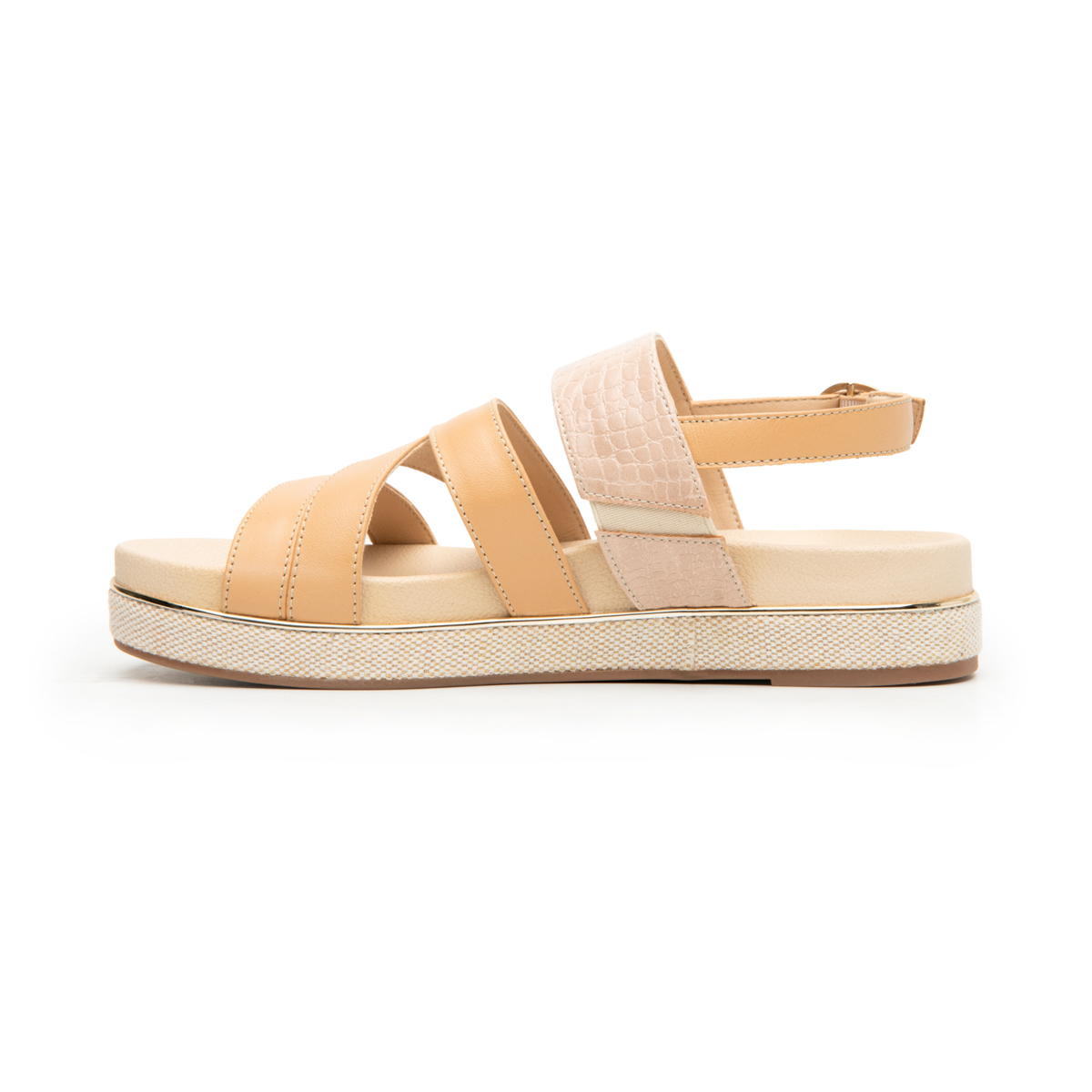 Women's Sandal with Anatomic Insole Style 122903 Camel