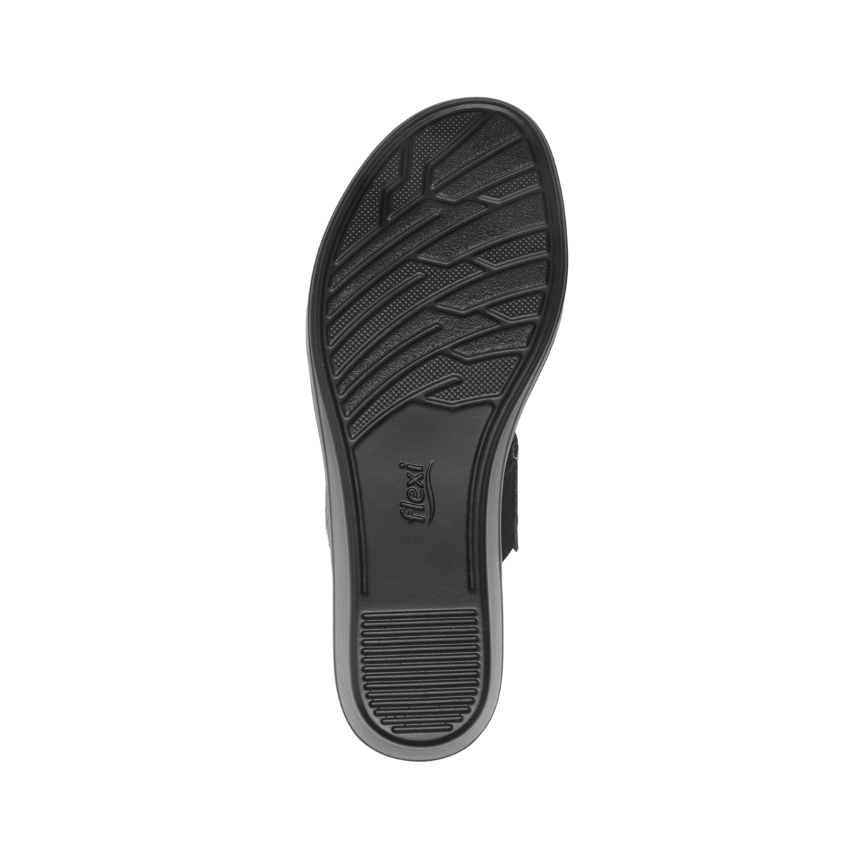Women's Wedge Sandal Style 123702 Black