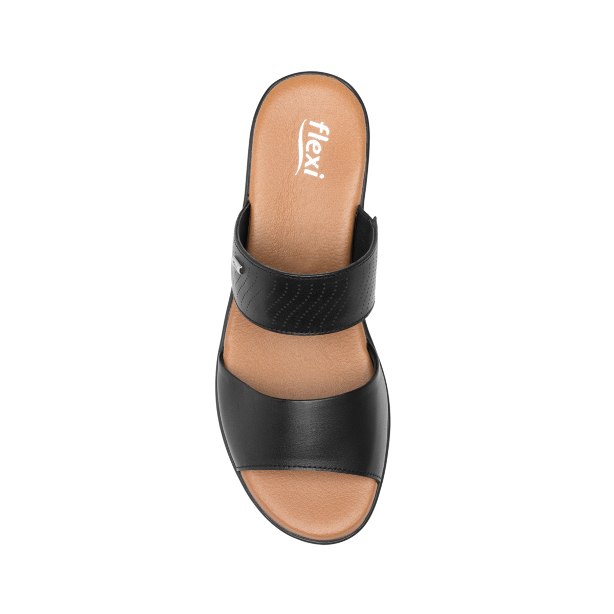 Women's Wedge Sandal Style 123702 Black