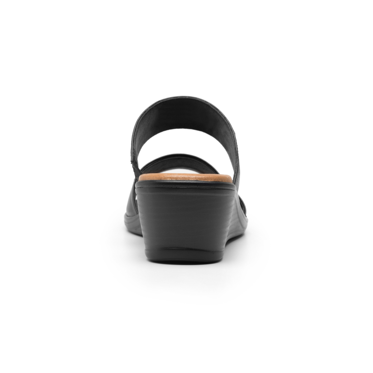 Women's Wedge Sandal Style 123702 Black