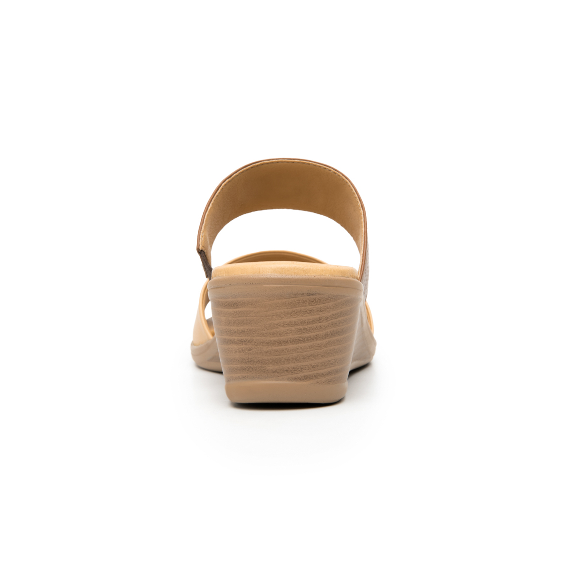 Women's Wedge Sandal Style 123702 Tan