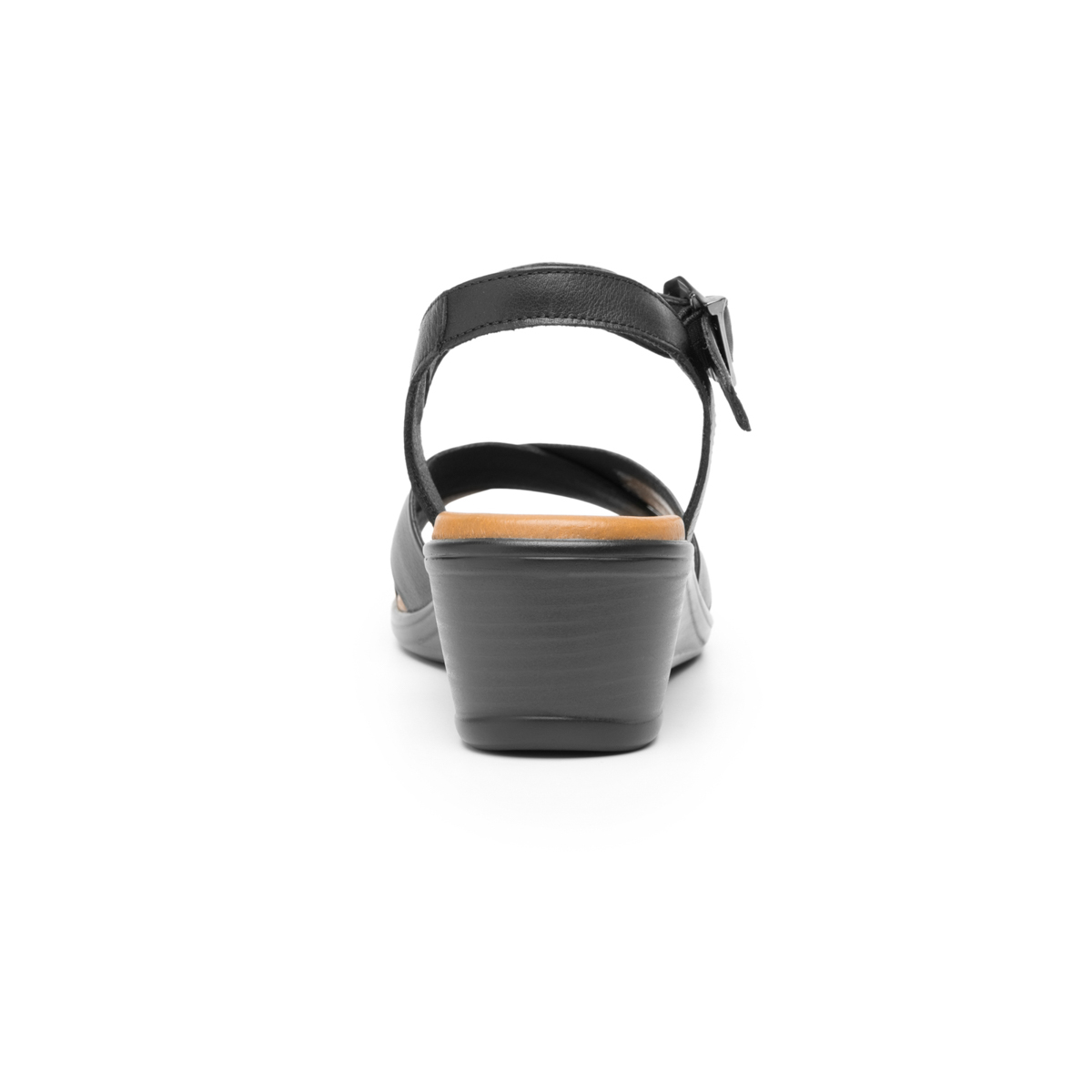 Women's Wedge Sandal Style 123703 Black