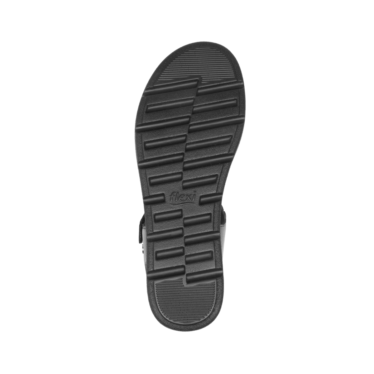 Sandalia Flexi para Mujer con Plantilla Acojinada Estilo 124202 Negro