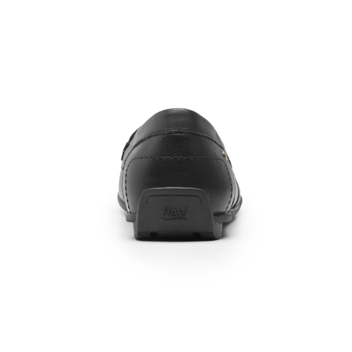 Mocasín Con Antifaz Flexi para Mujer con Acabado Tamporeado Estilo 124301 Negro