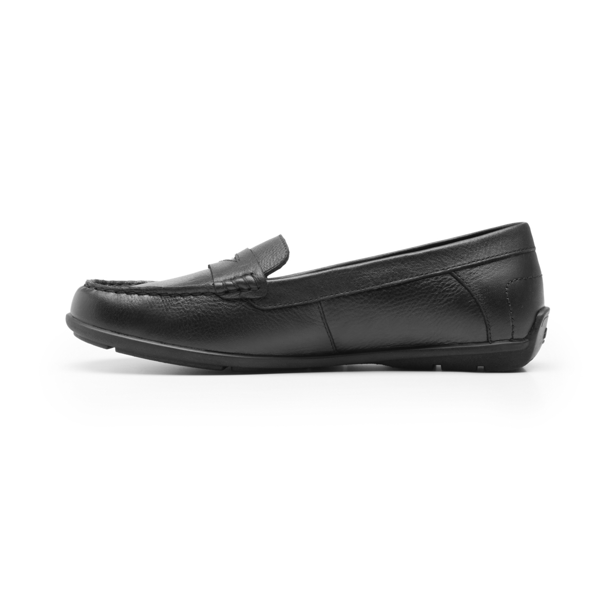 Mocasín Con Antifaz Flexi para Mujer con Acabado Tamporeado Estilo 124301 Negro