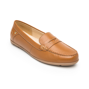 Women's Loafers Style 124301 Tan