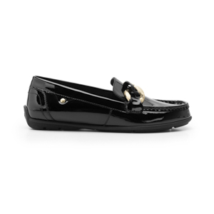 Women's Patent Leather Loafer Style 124304 Black