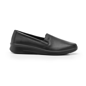 Zapato De Confort Flexi para Mujer con Doble Plantilla Estilo 124501 Negro