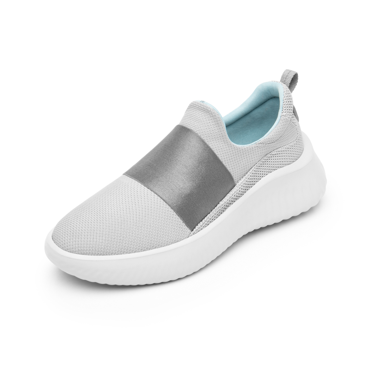 Women's Slip On Sneaker with Extra Lightweight Sole Style 124802 Gray