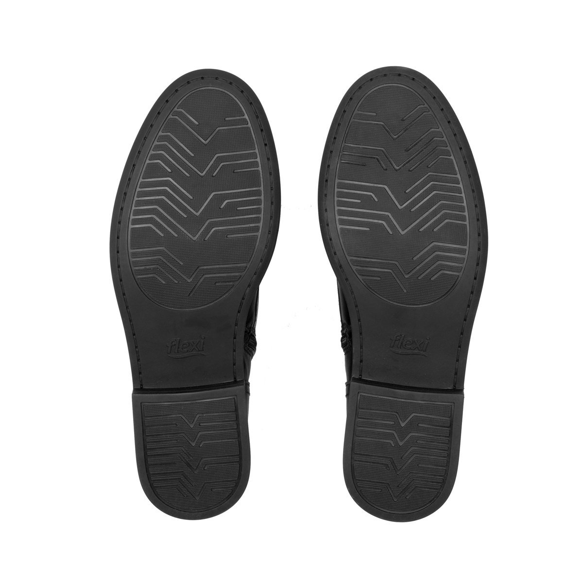 Botín Semivestir Flexi para Mujer con Cierre interno Estilo 126907 Negro
