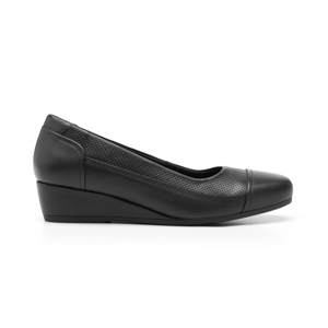 Women's Leather Comfort Shoe Style 127002 Black