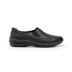 Women's Leather Comfort Shoe Style 25920 Black