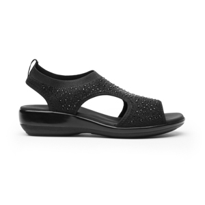Women´s Flexi Casual Sandal Style 34919 Black