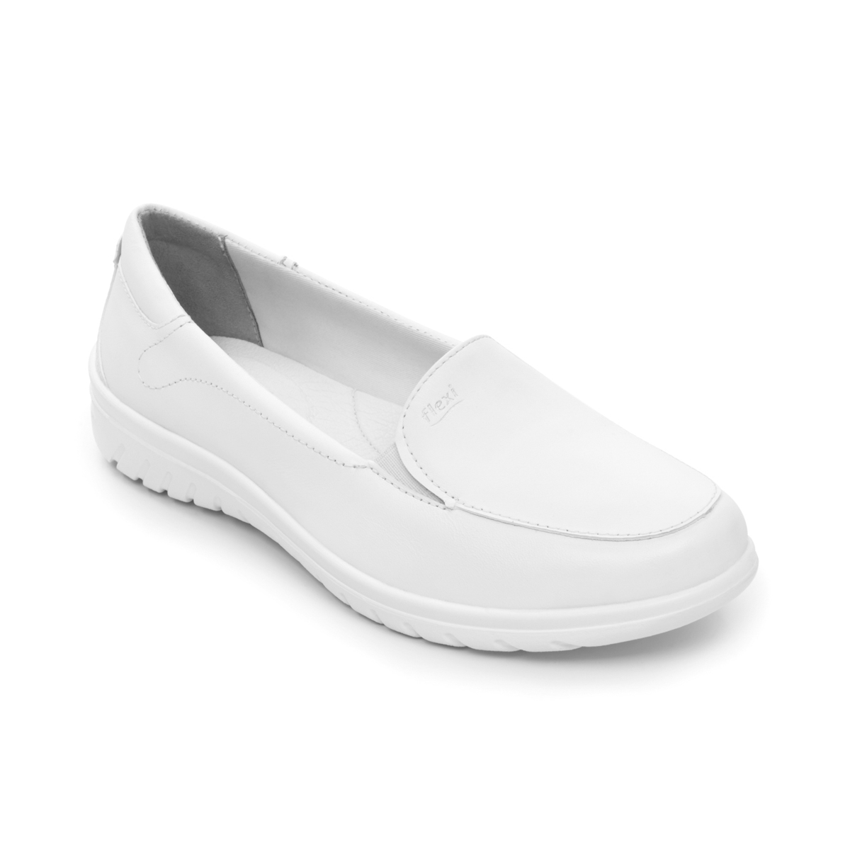 Slip On Flexi para Mujer con Walking Soft Estilo 35306 Blanco