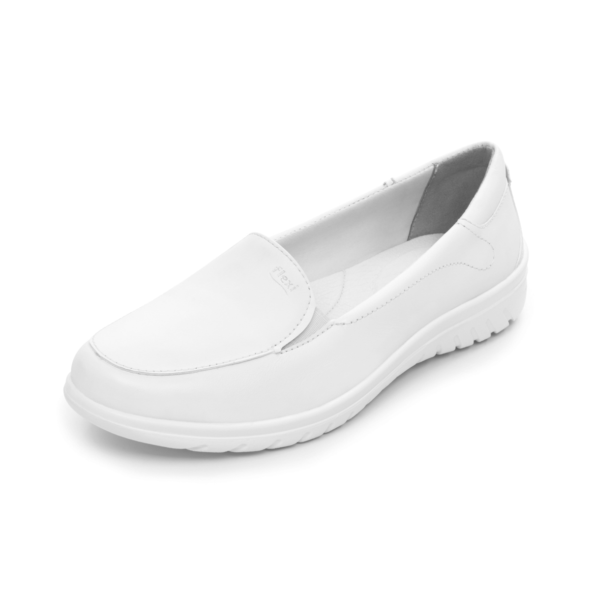 Slip On Flexi para Mujer con Walking Soft Estilo 35306 Blanco