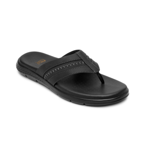 Men's Sandal with Recovery Form Technology Style 400019 Black