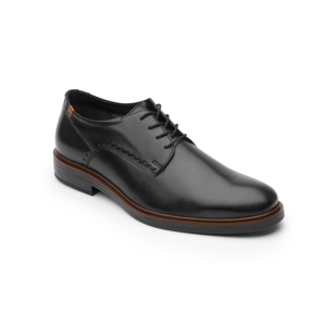 Men's Flexi Derby Dress Shoe - Style 400101 Black