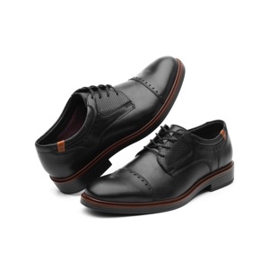 Men's Flexi Derby Dress Shoe - Style 400102 Black