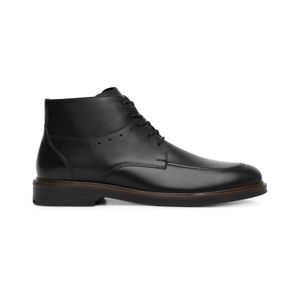 Men's Dress Leather Boot Style 400114 Black