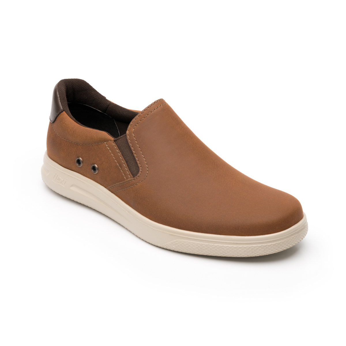 Men's Casual Sport Flexi Sneaker with Extra Lightweight Sole - 401204 Honey Style