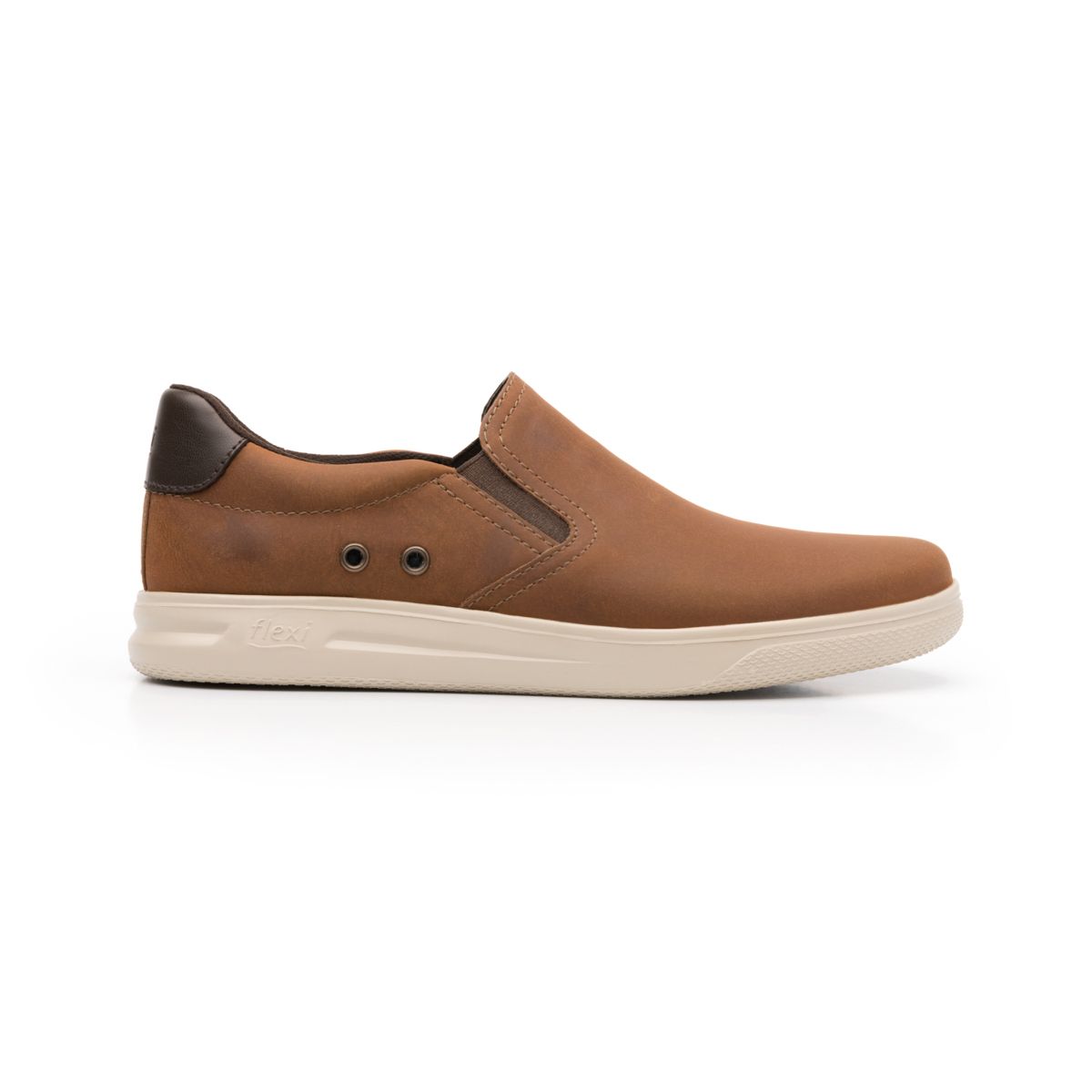 Men's Casual Sport Flexi Sneaker with Extra Lightweight Sole - 401204 Honey Style